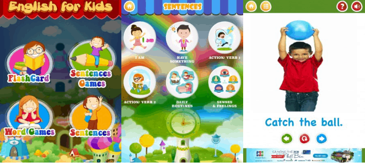 phần mềm học tiếng anh cho trẻ em lớp 4 English for kids